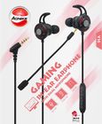 In Ear Gaming 115dB Wired Sport Earphone With Mic Stereo Headset