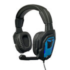 Black-blue Gaming Wireless Bluetooth Earphones 40mW 300mAh 8hrs