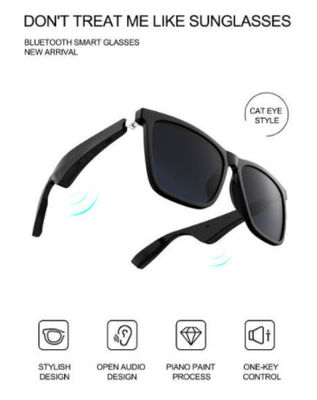 aonike τοπ Eyeglasses μουσικής Bluetooth γυαλιών πωλητών TWS με τον ομιλητή ασύρματο ακουστικό έξυπνο Eyewear